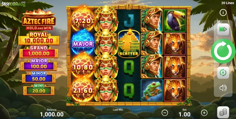 Aztec Fire: Petualangan Harta Karun dalam Api Legenda Unik