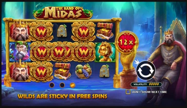 Sentuhan Ajaib Midas Setiap Putaran Emas The Hand Of Midas
