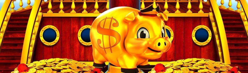 Si Babi Keemasan Pembawa Keberuntungan Bersama Golden Pig