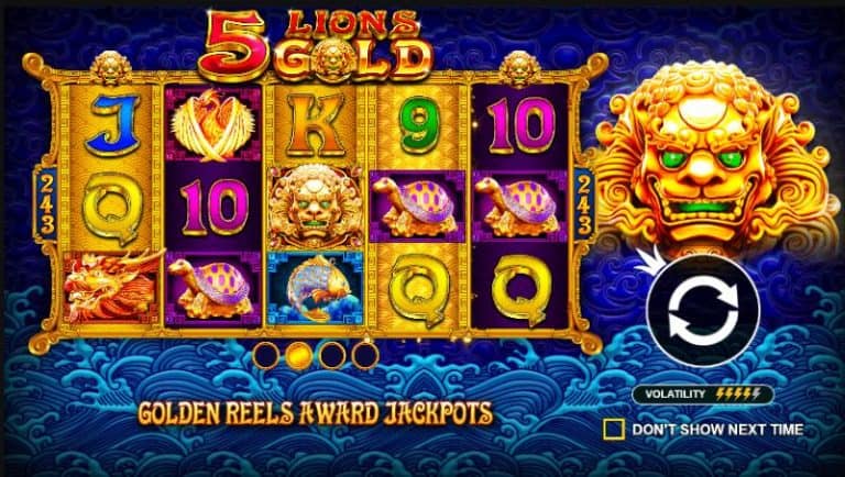 Bongkar Cara Cepat Untung Cuan 5 Lions Gold Online Seru
