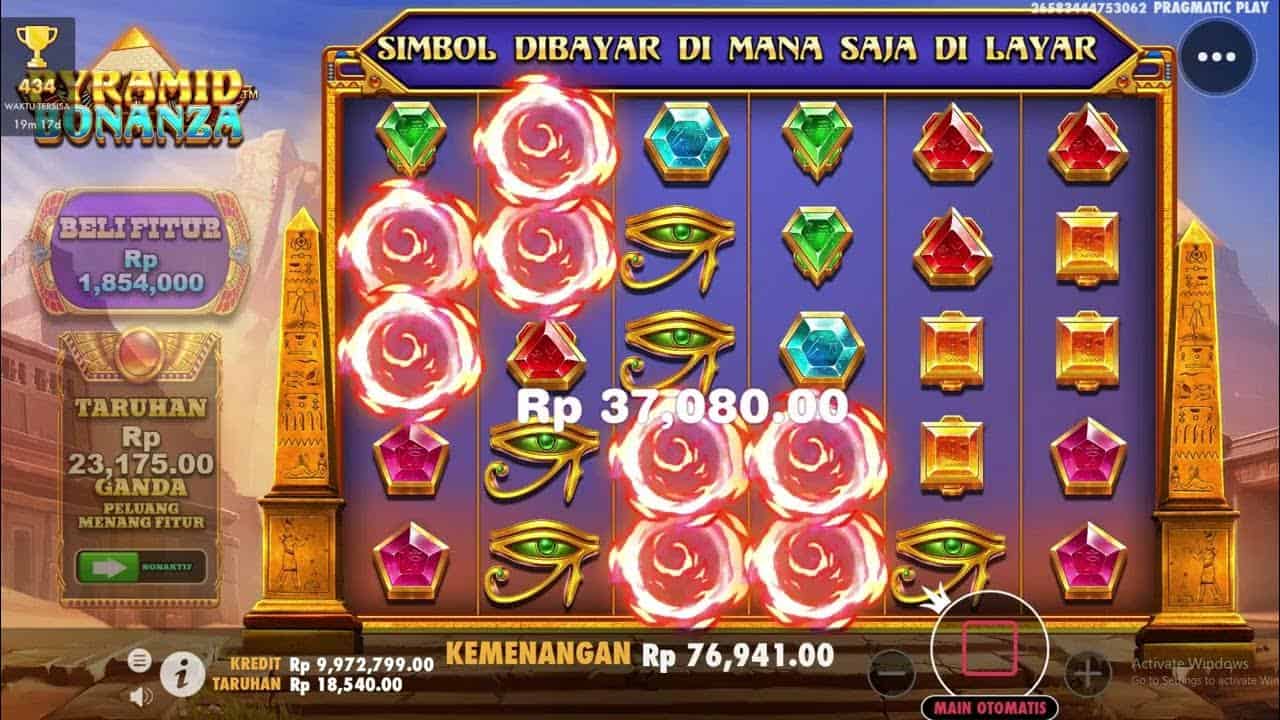 Rahasia Emas Mesir Kuno Cuan Unik Pyramid Bonanza OLE777
