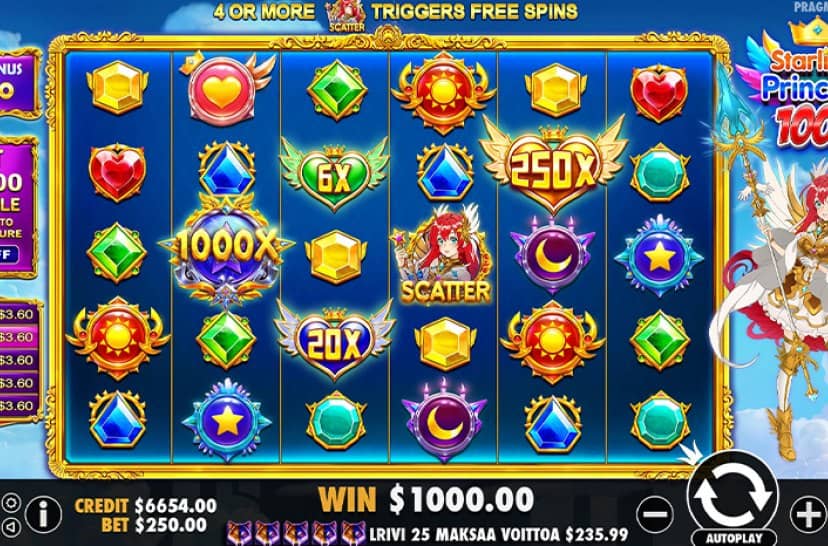 Cahaya Ajaib Cuan Kemenangan Starlight Princess 1000 OLE777