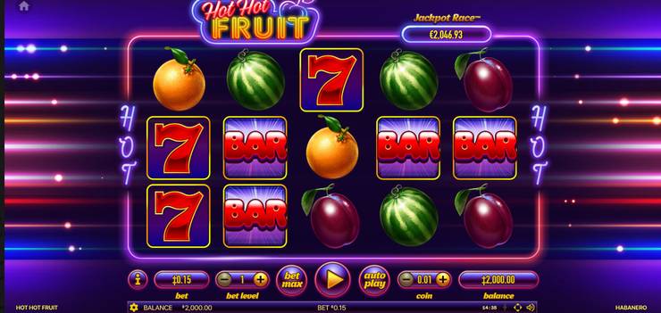 Sensasi Buah Membara dan Kemenangan Panas Hot Hot Fruit