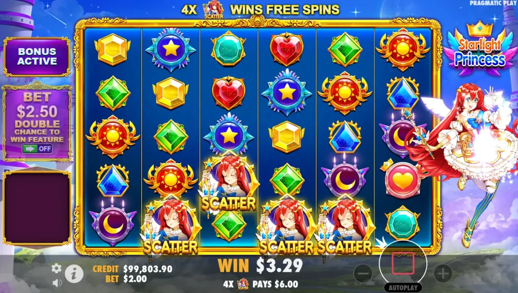 Pesona Putri Bintang Penuh Magis di Starlight Princess Online