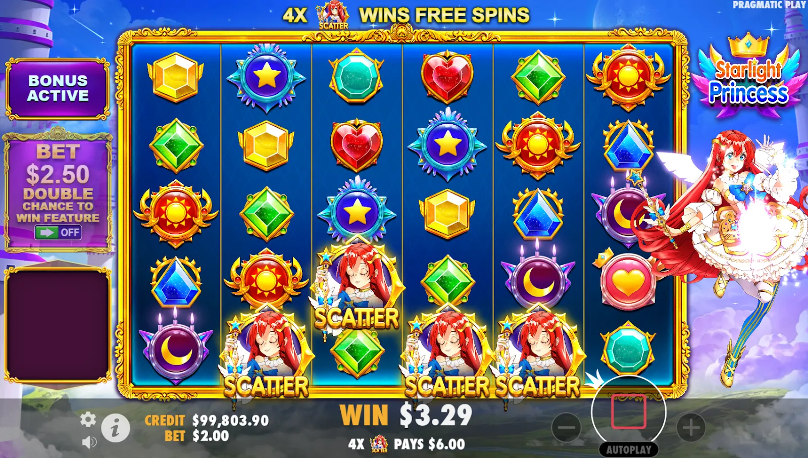 Pesona Putri Bintang Penuh Magis di Starlight Princess Online